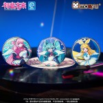 Vocaloid Series Miku Rin Luka Moeyu Miku Merch Blind Box Tinplate Shiny Badge